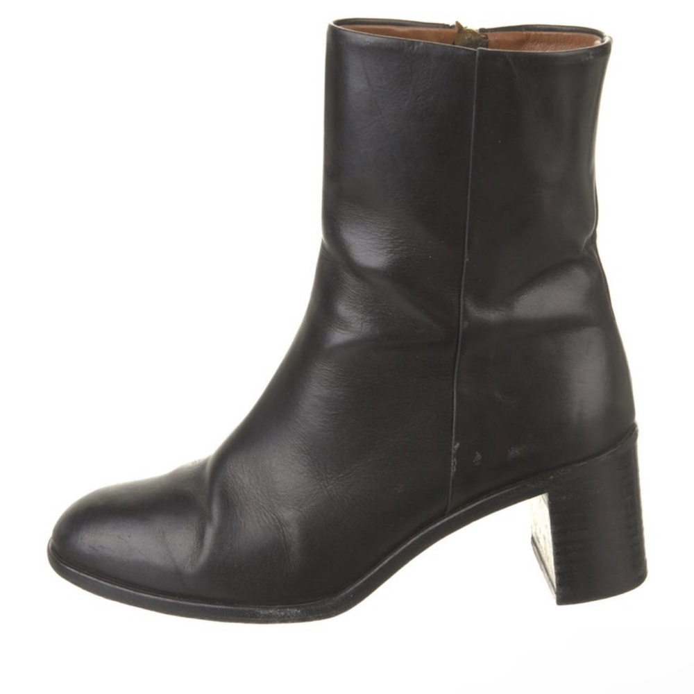 ATP Atelier Black Leather Boots, 37